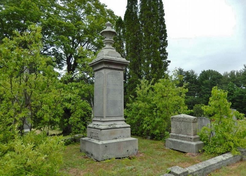 Rev. Nathaniel Wells Tombstone & Family Plot image. Click for full size.