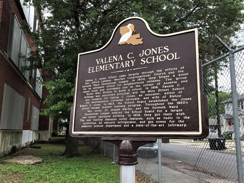 Valena C. Jones Elementary School Marker image. Click for full size.