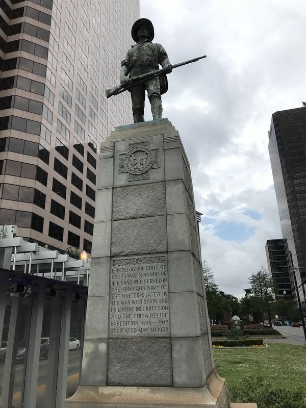 Louisiana Spanish War Monument Marker image. Click for full size.