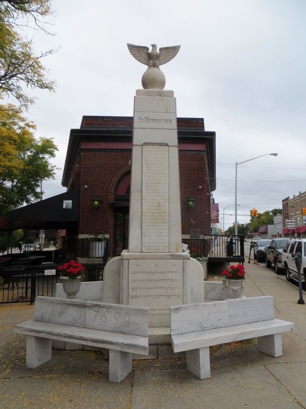 Creston World War II Memorial Marker. Click for full size. Creston World War II Memorial Marker image. Click for full size.