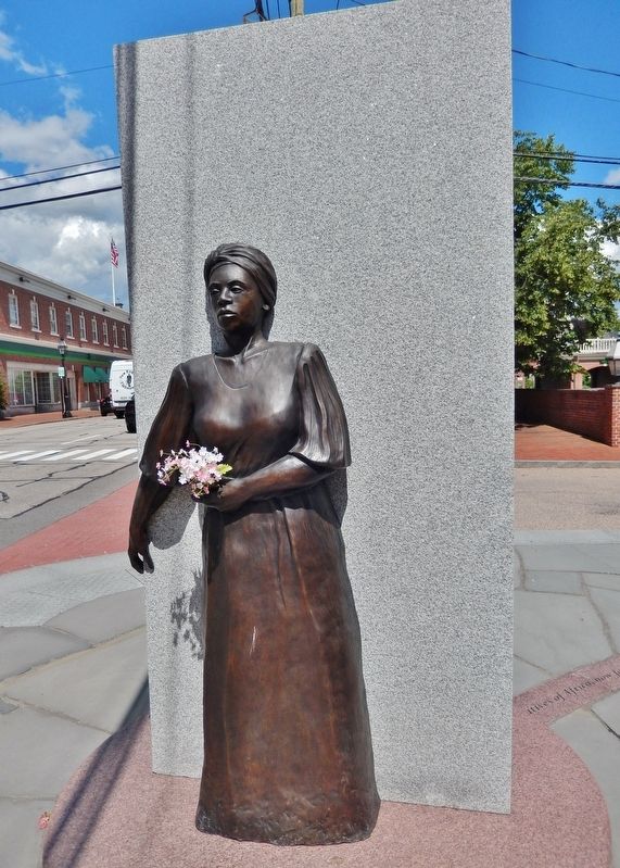 African Burying Ground Memorial Sculpture (<i>west side</i>). Click for full size. African Burying Ground Memorial Sculpture (<i>west side</i>) image. Click for full size.