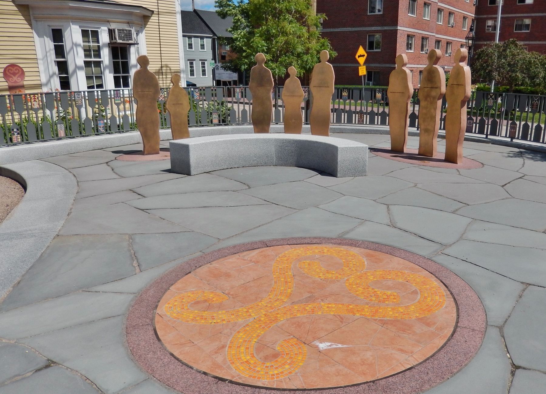African Burying Ground Memorial image. Click for full size.