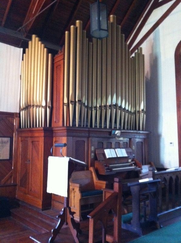 St. James Church Organ. Click for full size. St. James Church Organ image. Click for full size.