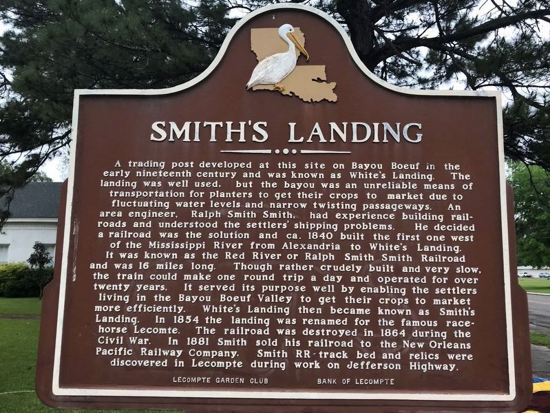 Smith's Landing Marker image. Click for full size.