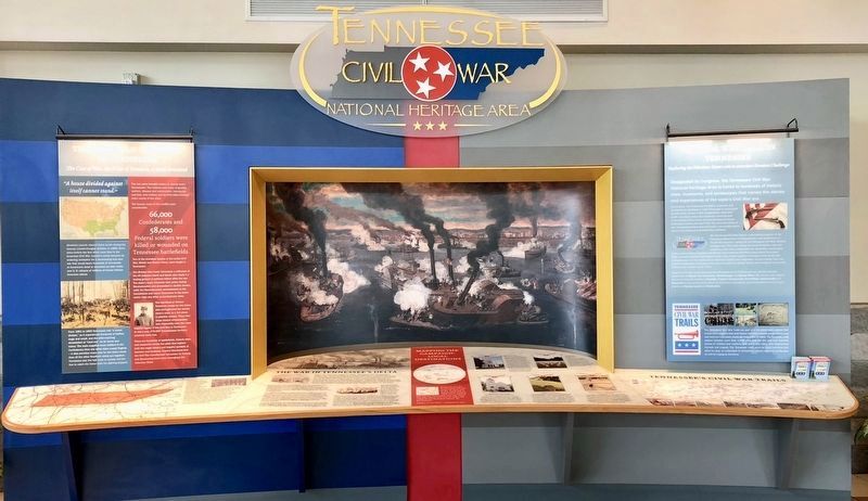 Display in the nearby Tennessee Welcome Center. image. Click for full size.