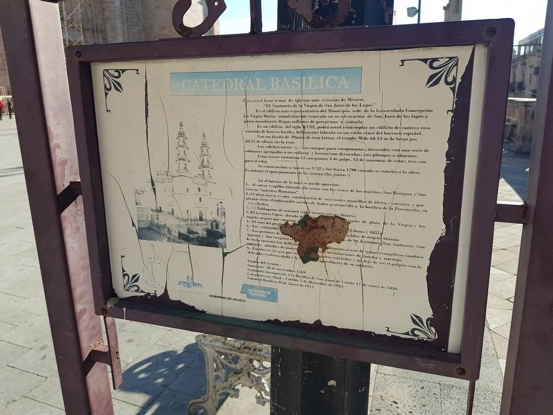 Cathedral Basilica of San Juan de los Lagos Marker image. Click for full size.