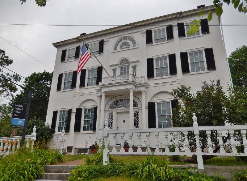 Nickels-Sortwell House (<i>front view</i>). Click for full size. Nickels-Sortwell House (<i>front view</i>) image. Click for full size.