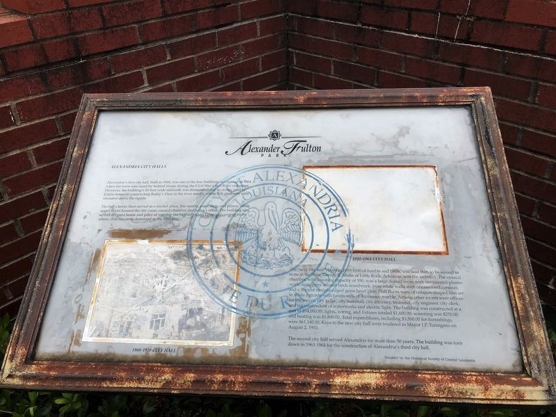 Alexander Fulton Park Marker image. Click for full size.