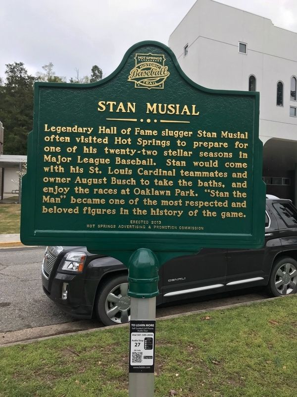 Stan Musial Marker. Click for full size. Stan Musial Marker image. Click for full size.