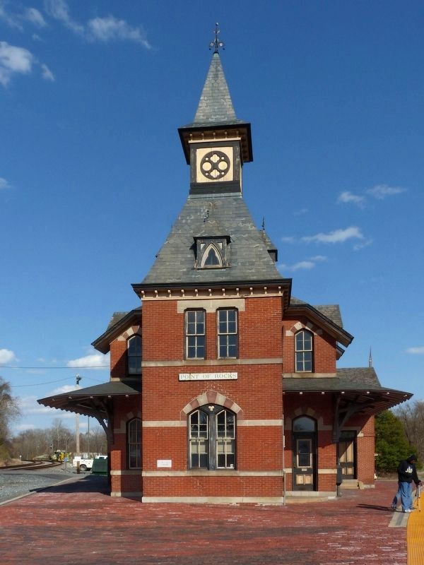 Point of Rocks Railroad Station image. Click for full size.
