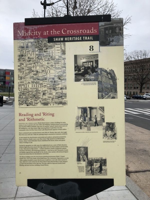 Reading and 'Riting and 'Rithmetic Marker image. Click for full size.
