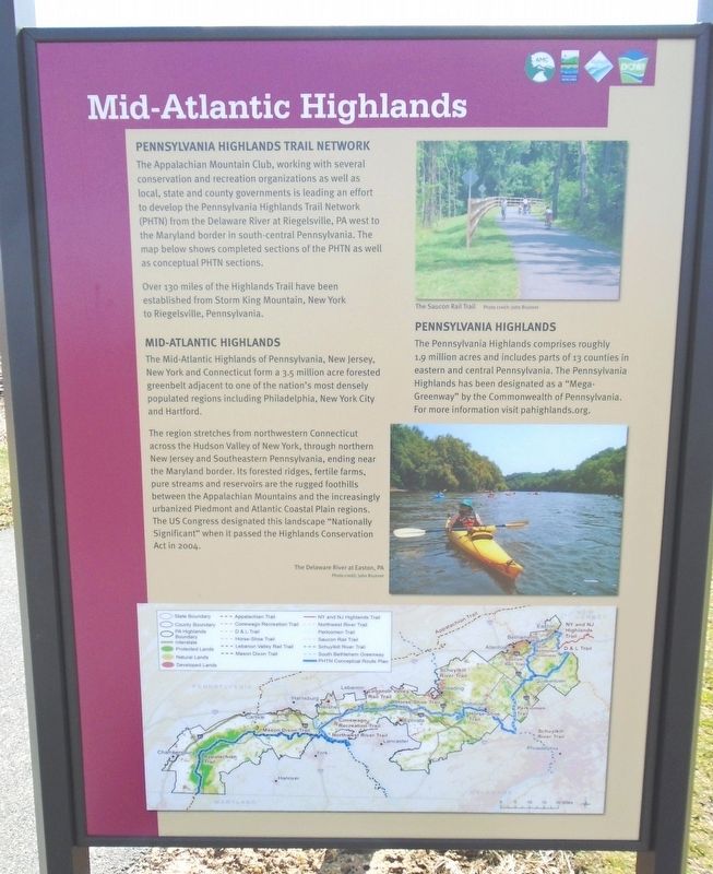 Mid-Atlantic Highlands Marker. Click for full size. Mid-Atlantic Highlands Marker image. Click for full size.