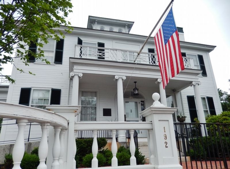 Blaine Mansion (<i>State Street entrance</i>) image. Click for full size.