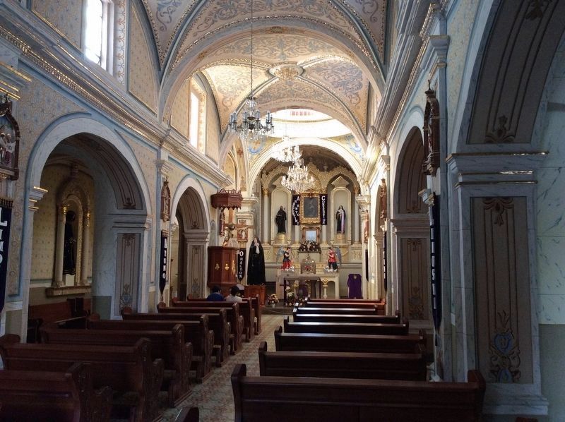The interior of the Catholic Church of Cañada de Caracheo image. Click for full size.