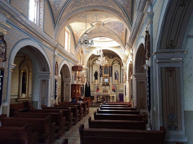 The interior of the Catholic Church of Ca�ada de Caracheo image. Click for full size.