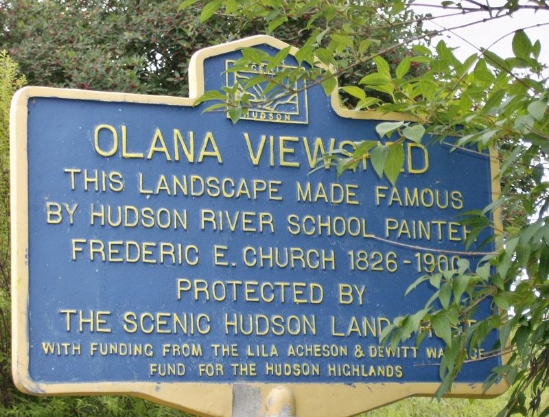 Olana Viewshed Marker image. Click for full size.