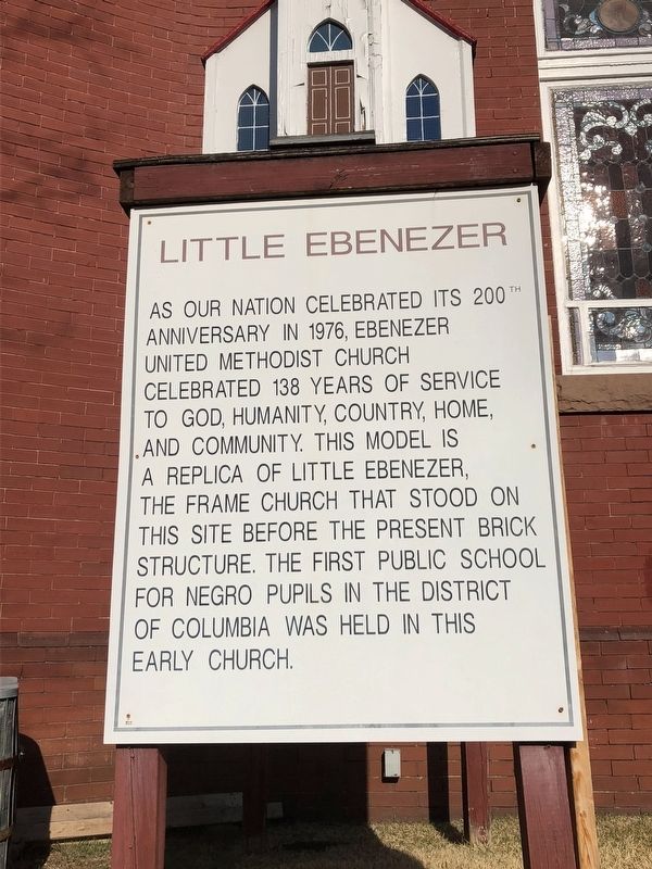 Little Ebenezer Marker image. Click for full size.