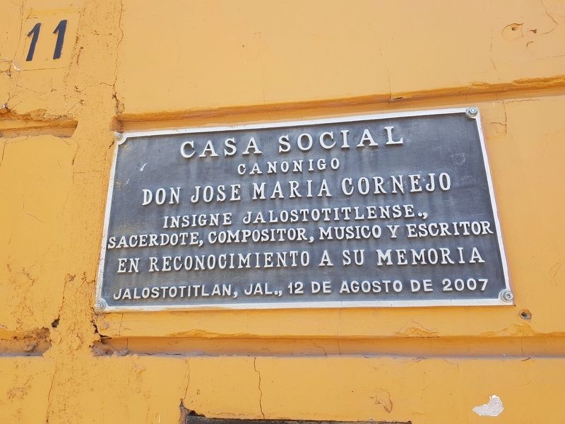 José María Cornejo Marker image. Click for full size.