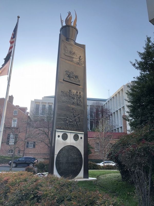 Torch of Freedom Marker image. Click for full size.