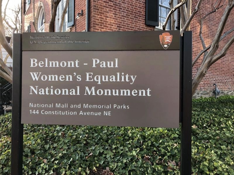 The House is now the Belmont - Paul Women's Equality National Monument image. Click for full size.
