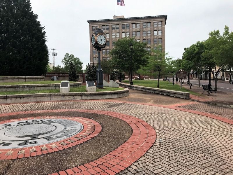 The Rotary Club of Alexandria, Louisiana Marker. Click for full size. The Rotary Club of Alexandria, Louisiana Marker image. Click for full size.