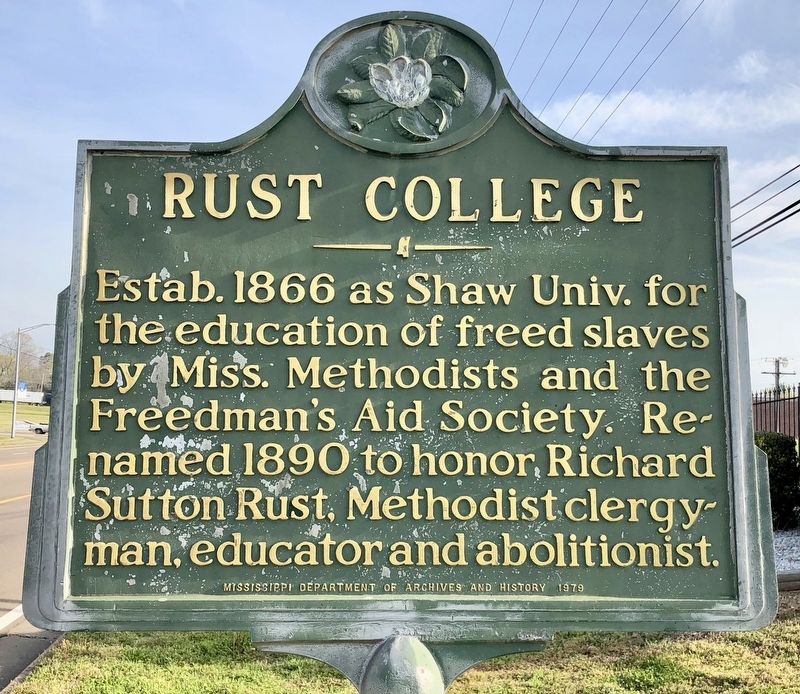 Rust College Marker image. Click for full size.