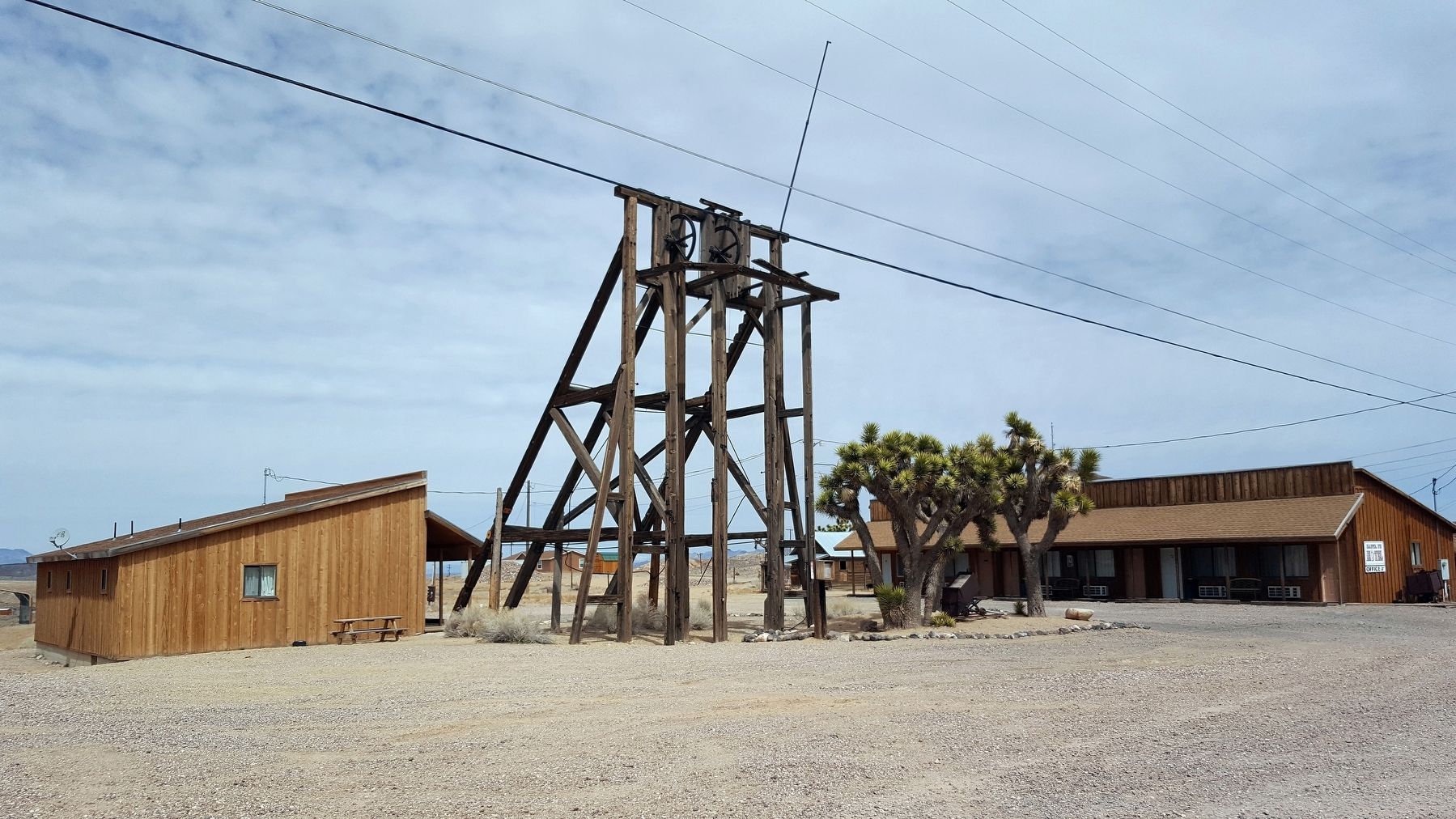 Combination Mine Headframe and Marker. Click for full size. Combination Mine Headframe and Marker image. Click for full size.