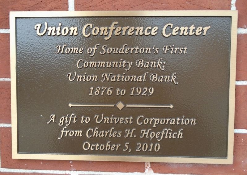 Union Conference Center Marker image. Click for full size.
