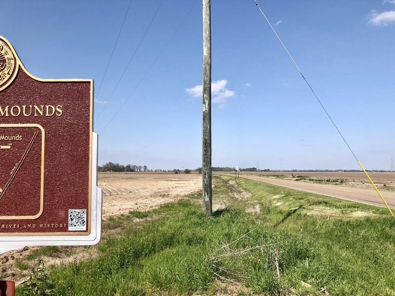View from marker north on Old U.S. Highway 61. image. Click for full size.