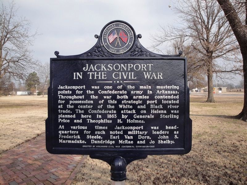 Jacksonport in the Civil War Marker image. Click for full size.