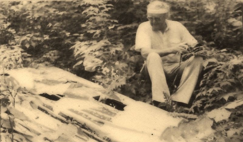 Marker detail: Woodrow Kantner photograph. Click for full size. Marker detail: Woodrow Kantner photograph image. Click for full size.