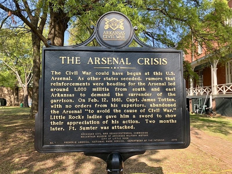 The Arsenal Crisis Marker image. Click for full size.
