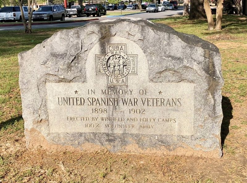 United Spanish War Veterans memorial image. Click for full size.
