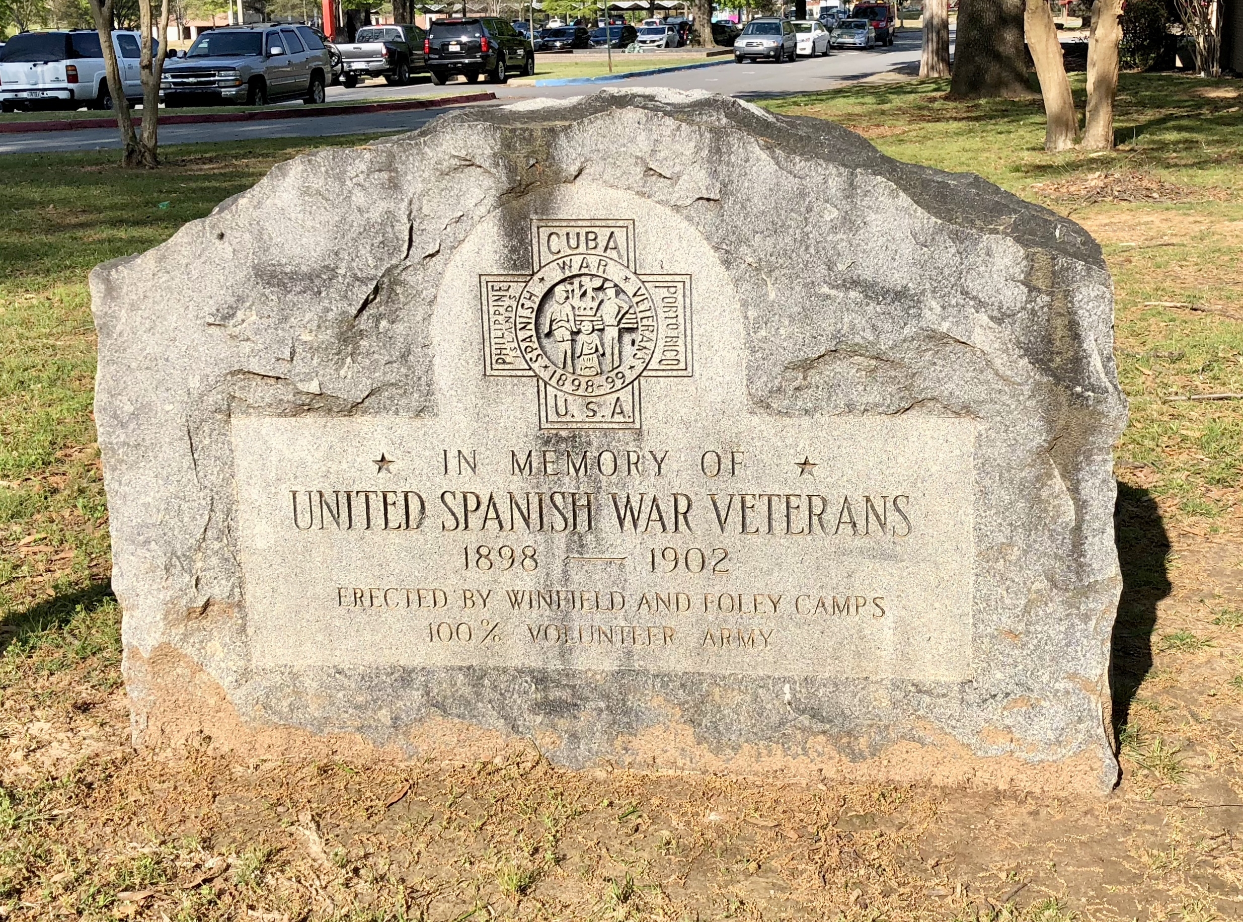 United Spanish War Veterans memorial