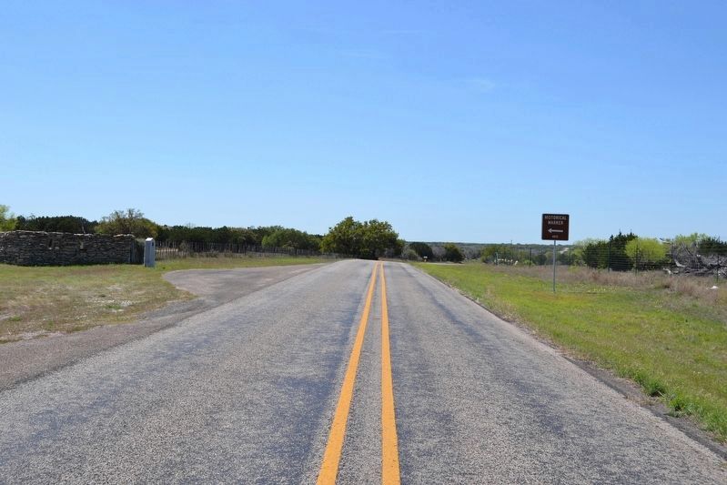View to South Along Farm-to-Market Road 1311. Click for full size. View to South Along Farm-to-Market Road 1311 image. Click for full size.