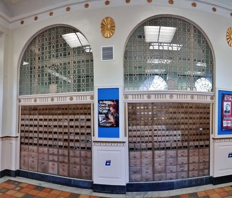 U.S. Post Office and Courthouse, Littleton, New Hampshire (<i>interior</i>) image. Click for full size.
