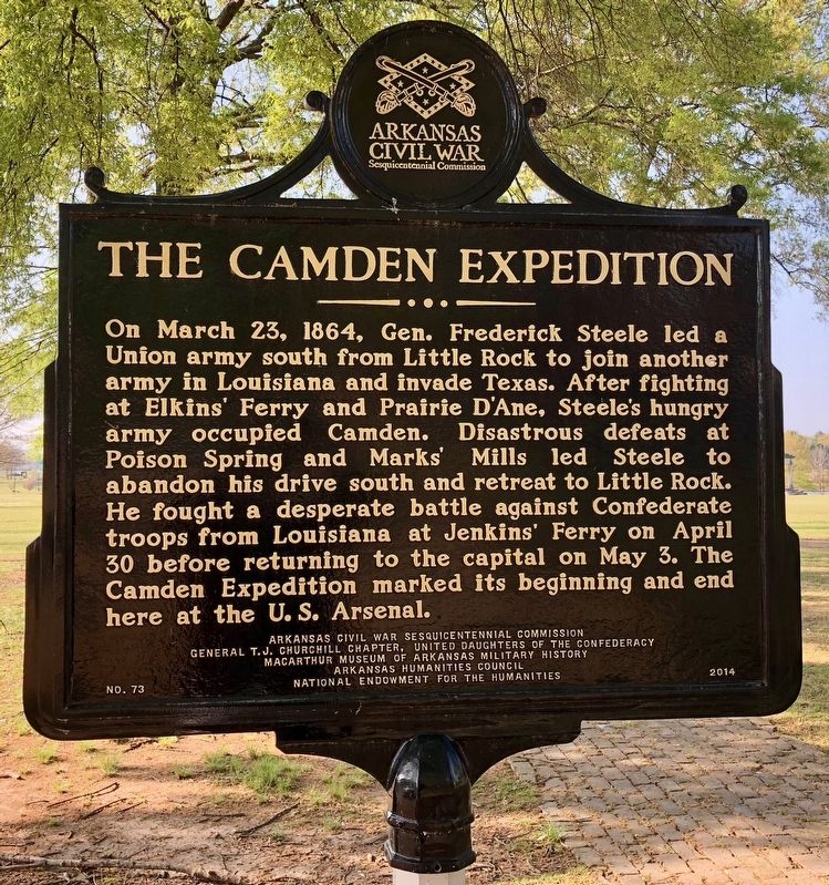 The Camden Expedition Marker image. Click for full size.