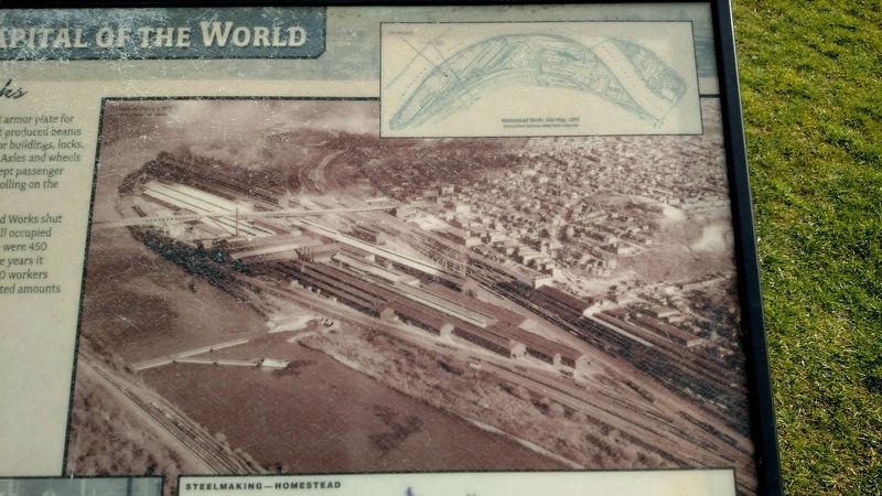 Steelmaking Capital of the World Marker. Click for full size. Steelmaking Capital of the World Marker image. Click for full size.