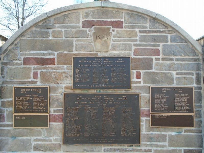 War Memorial Markers image. Click for full size.
