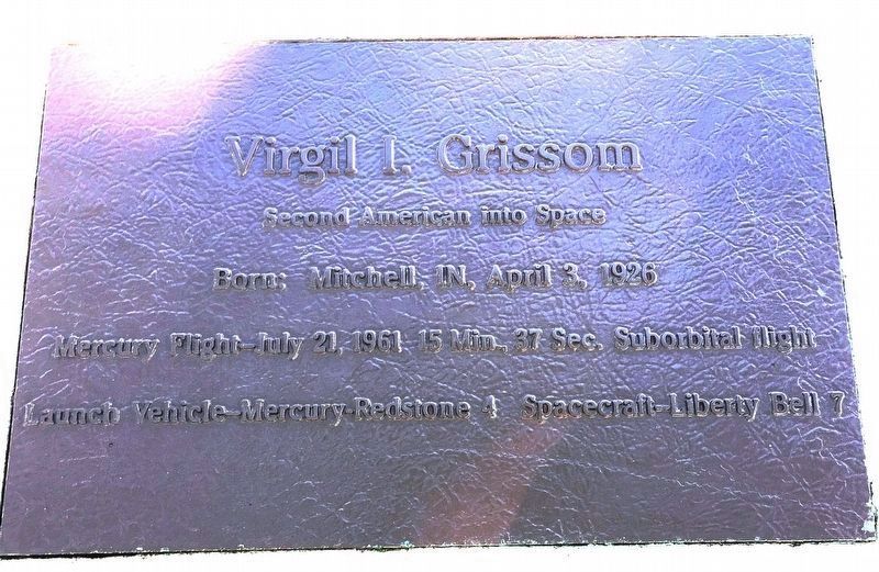 Virgil I. "Gus" Grissom Marker image. Click for full size.