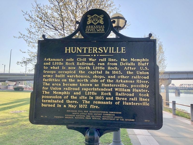 Huntersville Marker image. Click for full size.