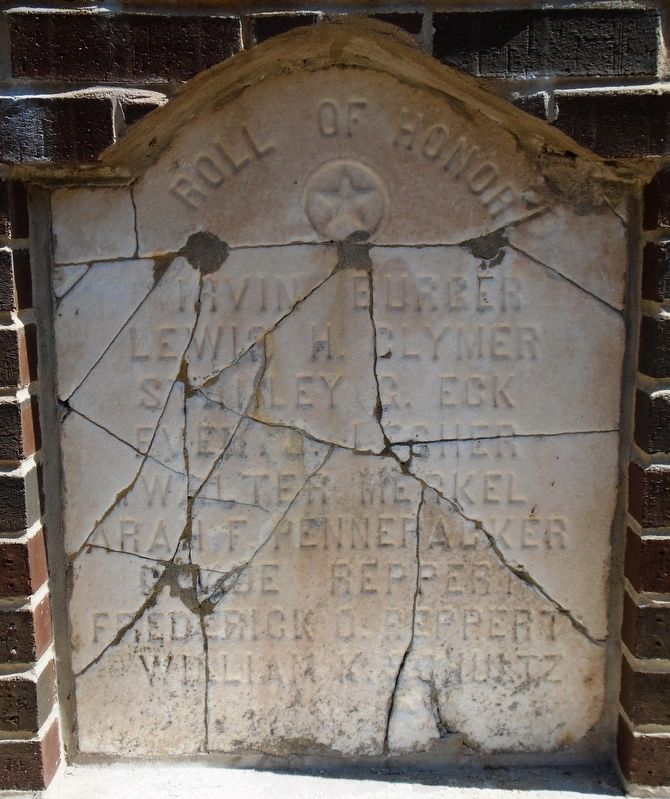 World War I Memorial Marker image. Click for full size.