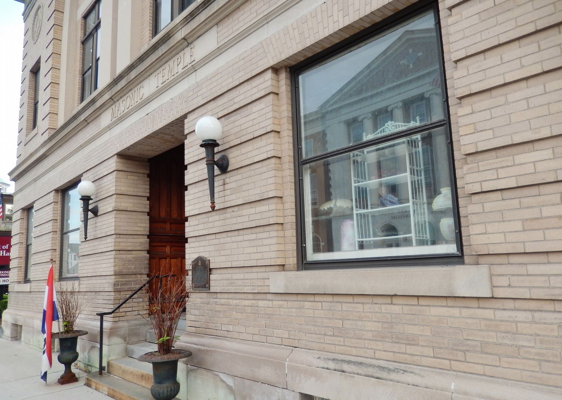Masonic Temple (<i>front perspective</i>). Click for full size. Masonic Temple (<i>front perspective</i>) image. Click for full size.