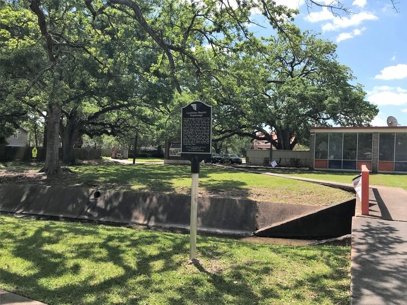 Louisiana Baptist Orphanage Marker image. Click for full size.