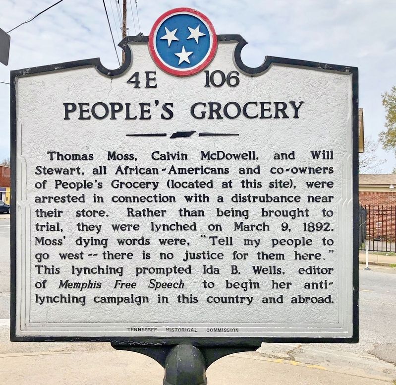 People's Grocery Marker image. Click for full size.