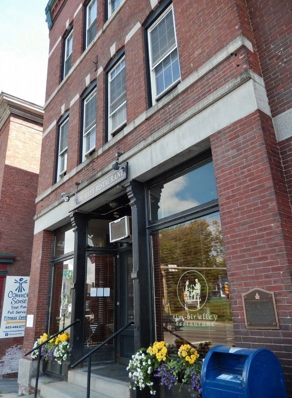Littleton Stamp & Coin Co. Marker (<i>tall view; marker visible above mailbox</i>). Click for full size. Littleton Stamp & Coin Co. Marker (<i>tall view; marker visible above mailbox</i>) image. Click for full size.