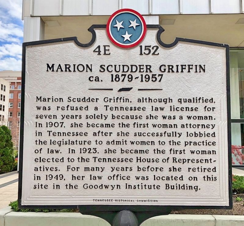 Marion Scutter Griffin Marker image. Click for full size.