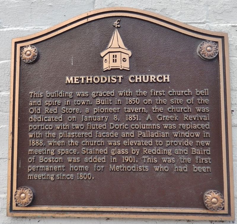 Methodist Church Marker. Click for full size. Methodist Church Marker image. Click for full size.