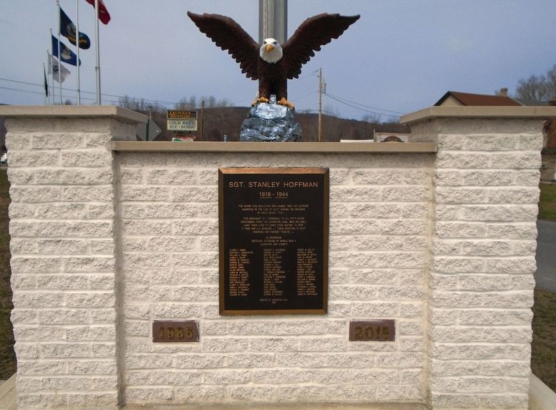 Lehighton Area WWII Honored Dead Memorial image. Click for full size.