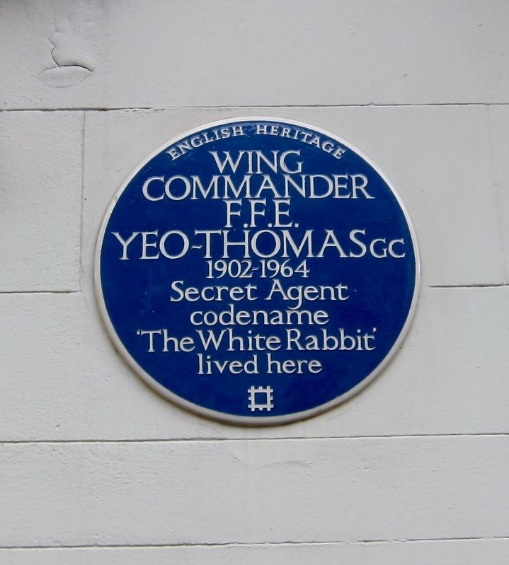 Wing Commander Yeo-Thomas Marker image. Click for full size.